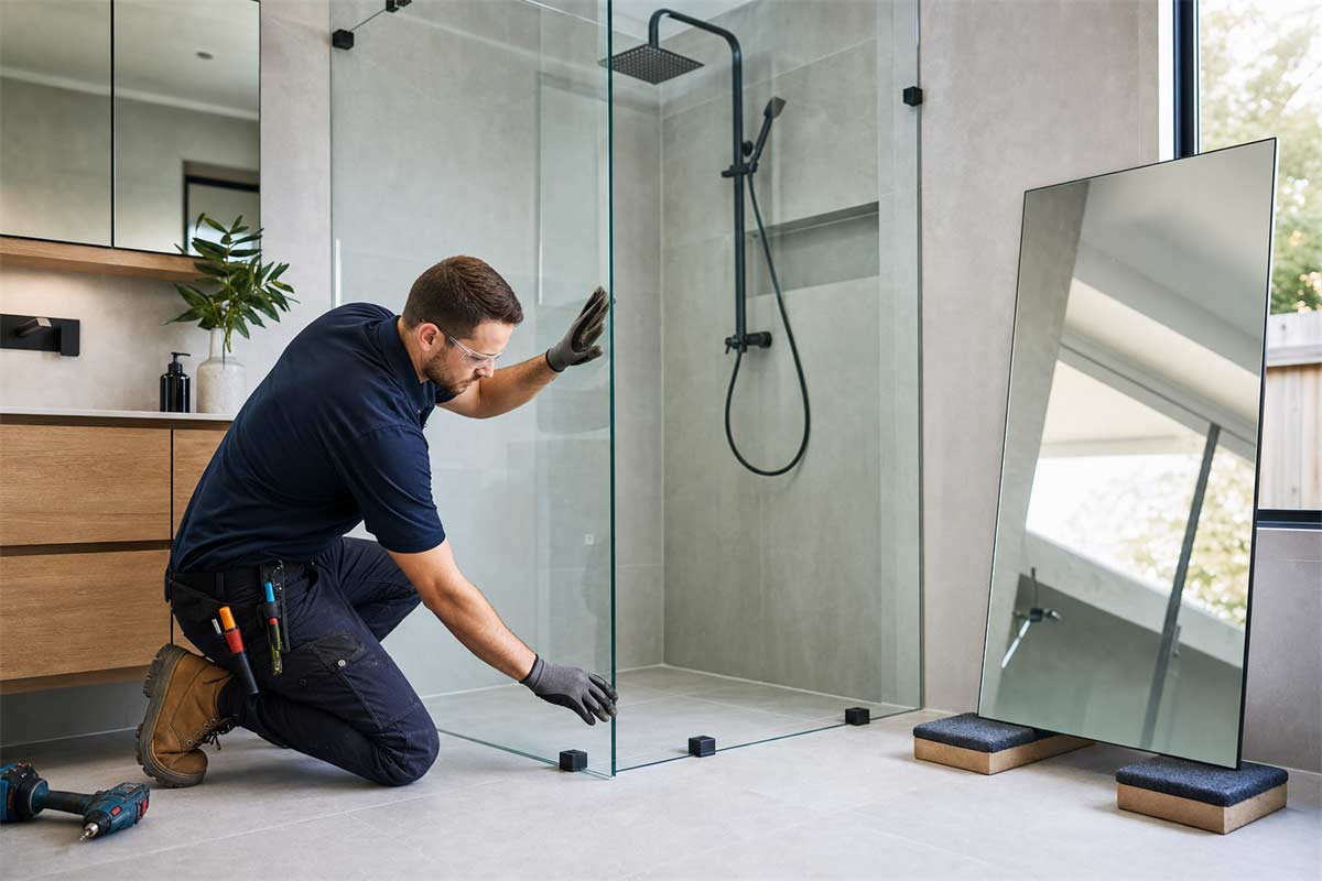 Local Brisbane’s glass replacement Shower Screens & Mirrors